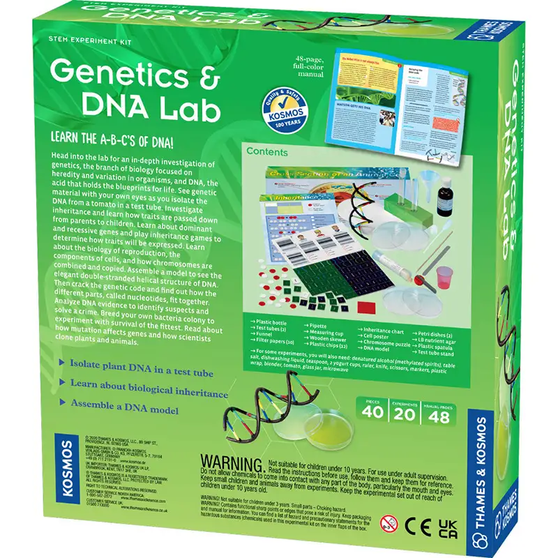 Thames & Kosmos Stem 665007 Genetics & Dna Lab