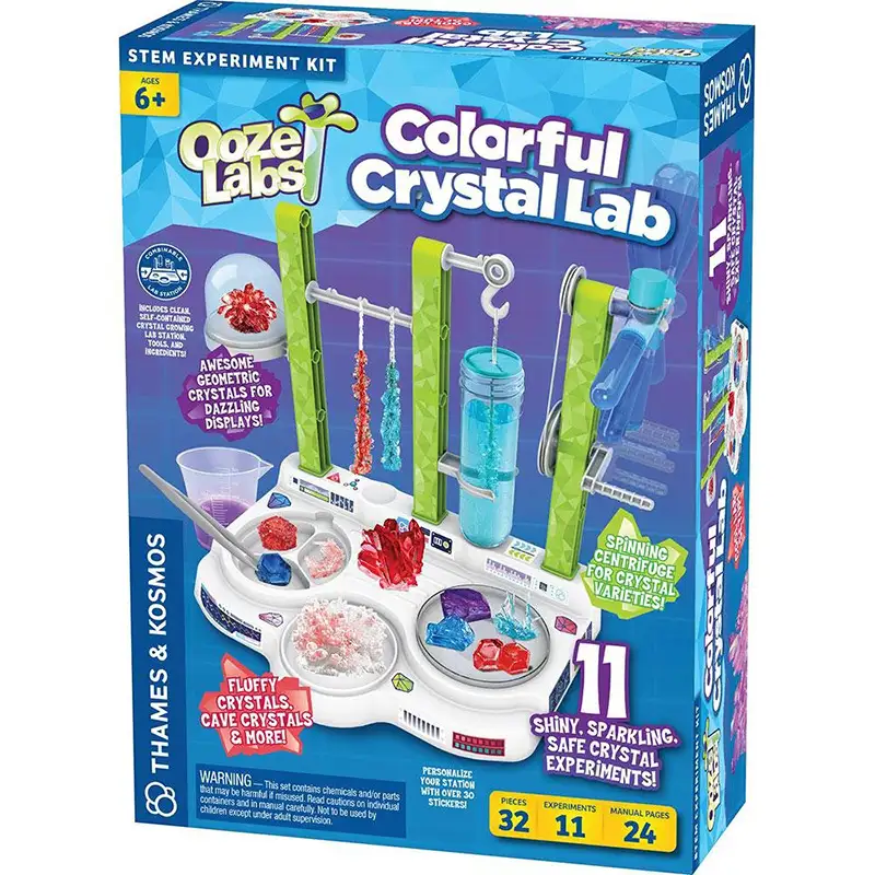 Thames & Kosmos Stem 642108 Ooze Labs: Colorful Crystal Lab