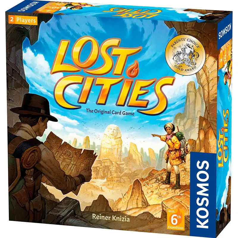 THAMES & KOSMOS Games 691821 Lost Cities - Card Game - With 6th Expedition