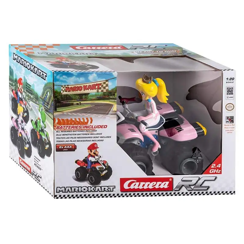 Carrera Rc 370200999X Vehiculo A Control Remoto Peach Quad Rosado (Pink)