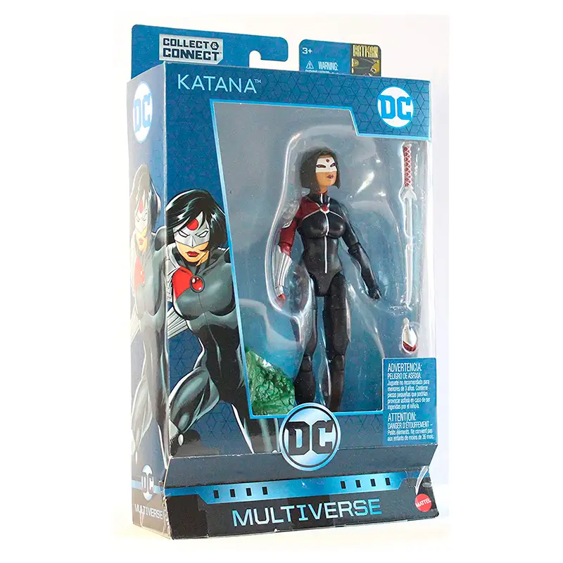 Mattel Dc Multiverse Ggb36 Pop Cult Batman Figura Katana (Asst 6/6)