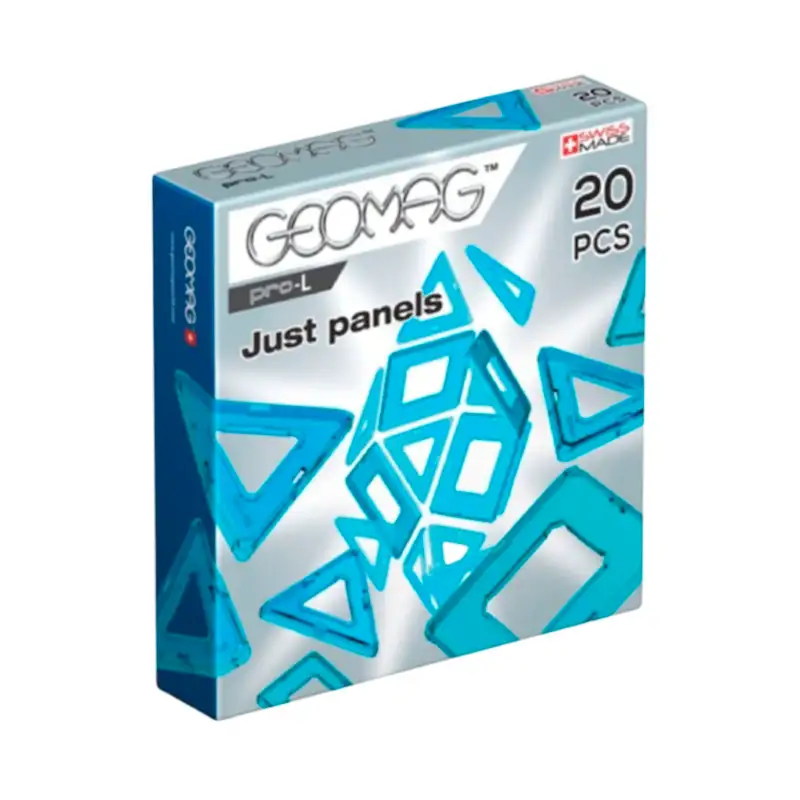 GEOMAG Pro-L #041 Set de Cubos Magneticos Paneles Crystal 20 Pcs