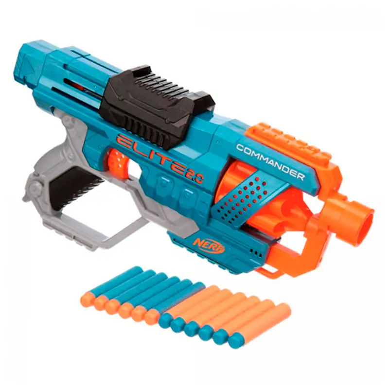 Hasbro Nerf E9486Sa00 Lanzador De Dardos Elite 2.0 Commander Rc-6