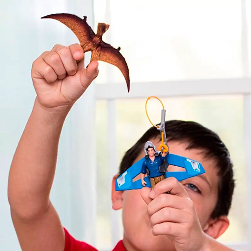 Schleich Dinosaurio 41467 Seguimiento Con Jet Pack