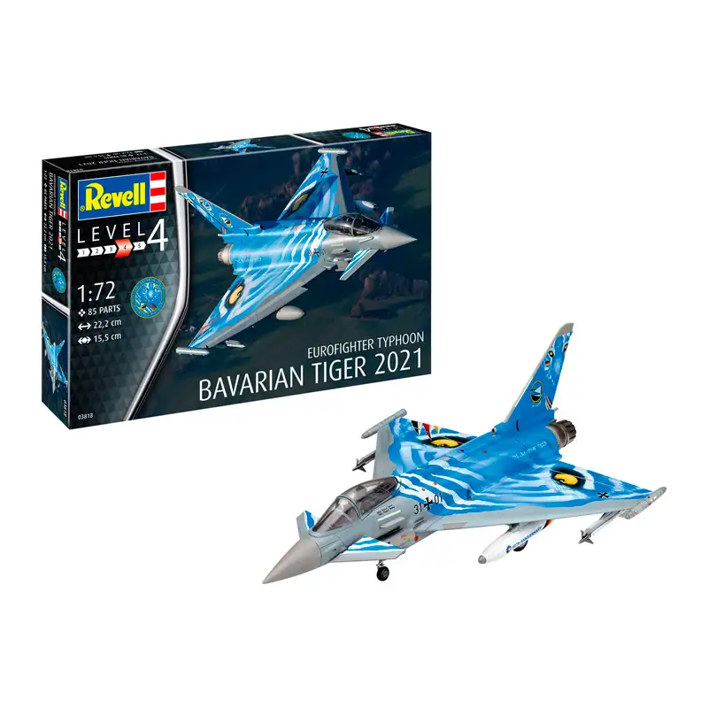 Revell Model 3818 Avion Bavarian Tiger 2021 Escala 1/72
