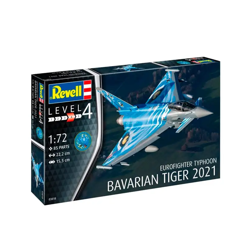 Revell Model 3818 Avion Bavarian Tiger 2021 Escala 1/72