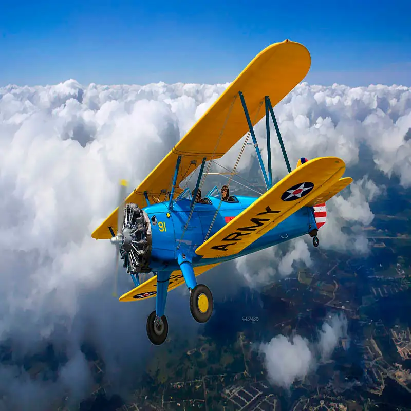 RevellModel 3837 Avion Stearman Pt-17 Kaydet Escala 1/32