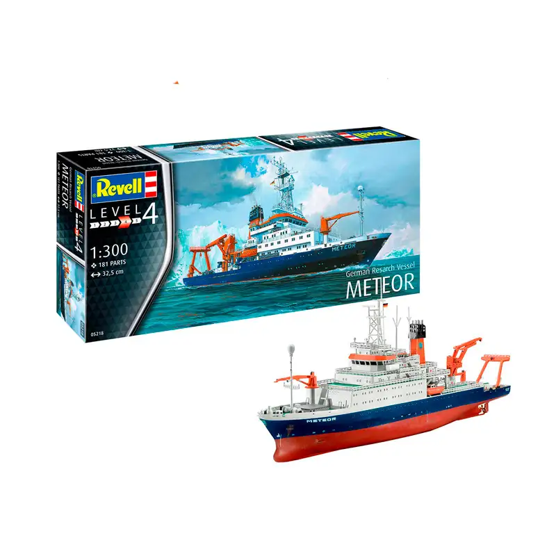 RevellModel Kit 05218 German Research Vessel Meteor Escala 1/300