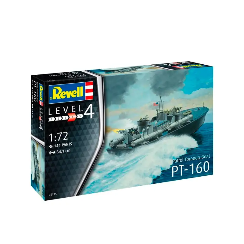 Revell 65175 Barco Patrol Torpedo Boat Pt-559 / Pt-160 Escala 1/72