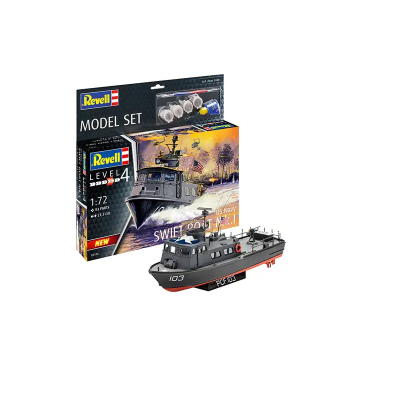 REVELL Model Set65176 US Navy SWIFT BOAT Mk.I Escala 1/72