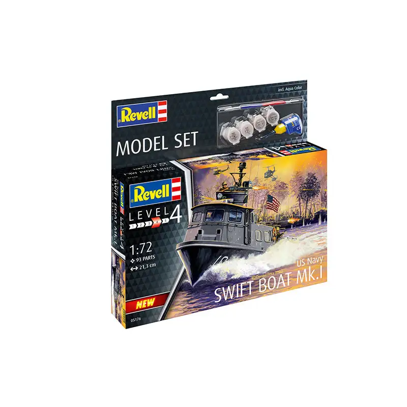 REVELL Model Set65176 US Navy SWIFT BOAT Mk.I Escala 1/72