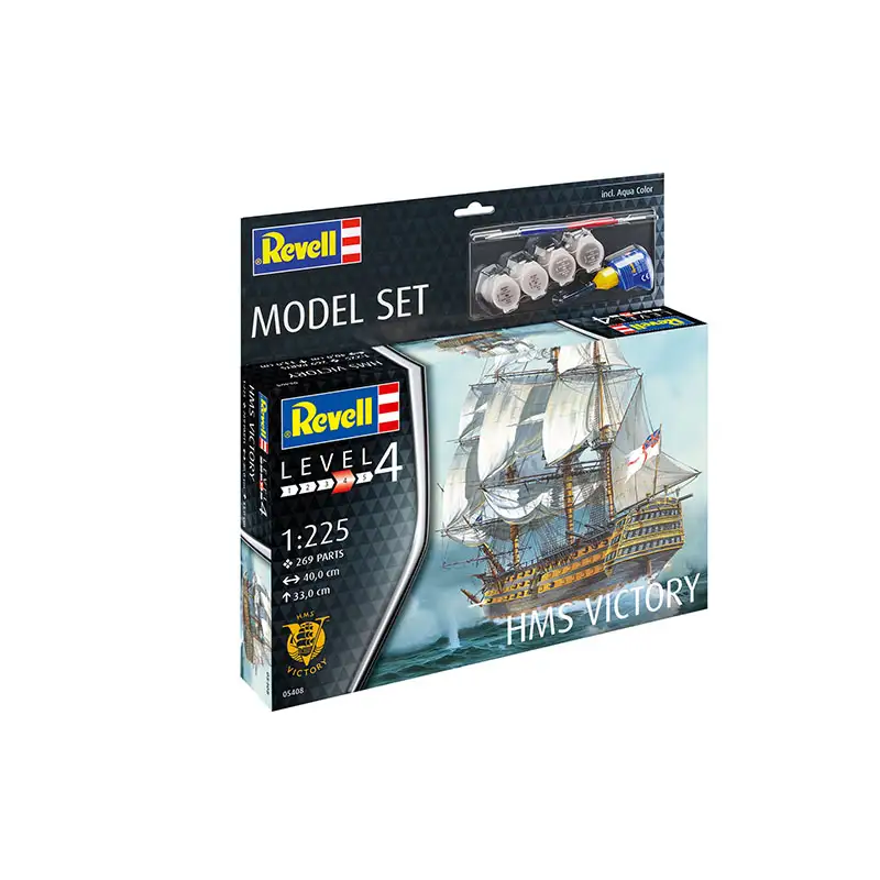 Revell Model Set65408 Barco Hms Victory Escala 1/225
