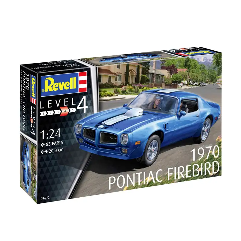 RevellModel 14489 Vehiculo 1970 Pontiac Firebird Escala 1/24