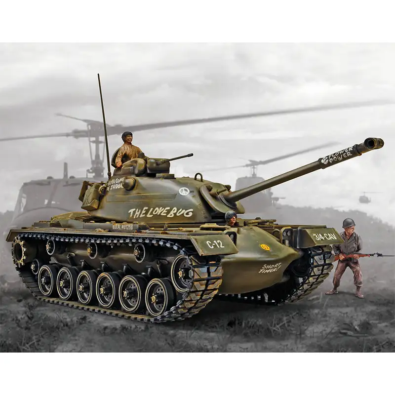 RevellModel 17853 Tanque M-48 A-2 Patton Escala 1/35