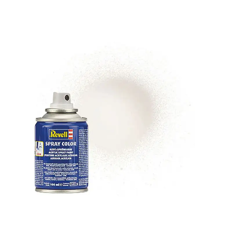 Revell Accesorio Estandar 34104 Spray Color Aerosol Acrilico Blanco Brillante 100Ml