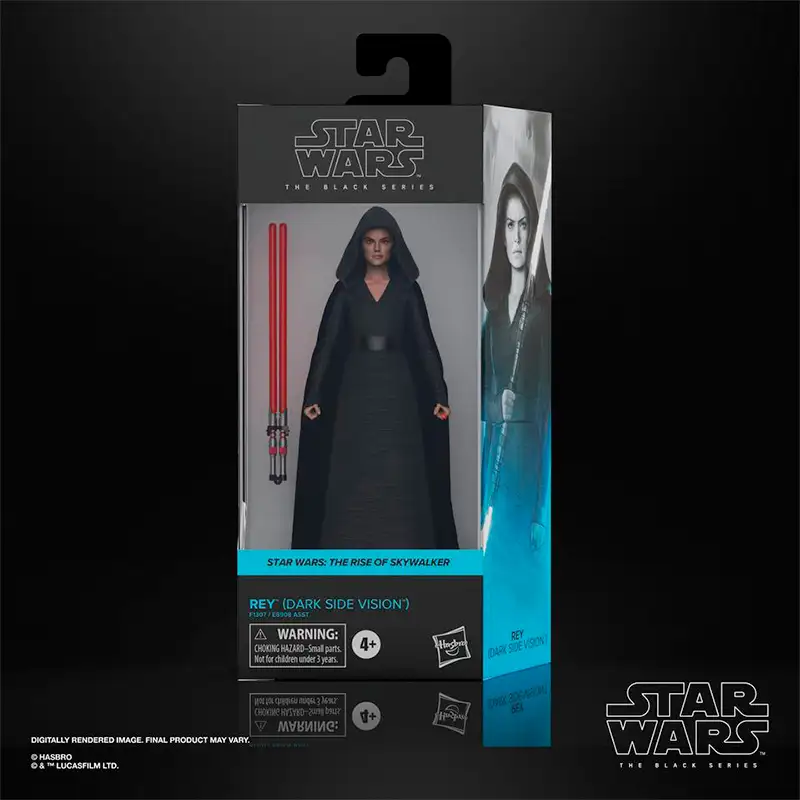 HASBRO Star Wars F1307 Figura de Accion Black Series Rey Dark Side Vision