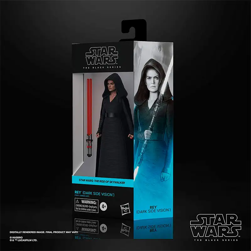 HASBRO Star Wars F1307 Figura de Accion Black Series Rey Dark Side Vision