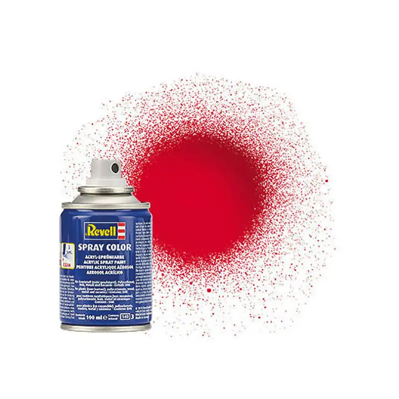REVELLAccesorio Estandar 34134 Spray Color Aerosol Acrilico Rojo Italiano Brillante 100ml