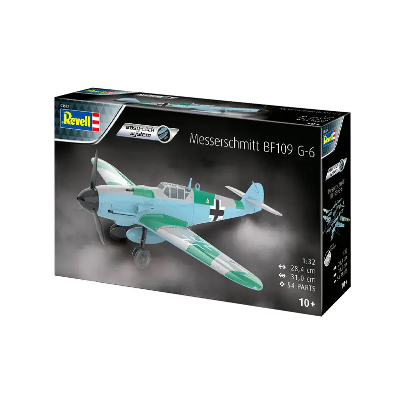 Revell Model 3653 Avion Messerschmitt Bf 109 G-6 Escala 1/48