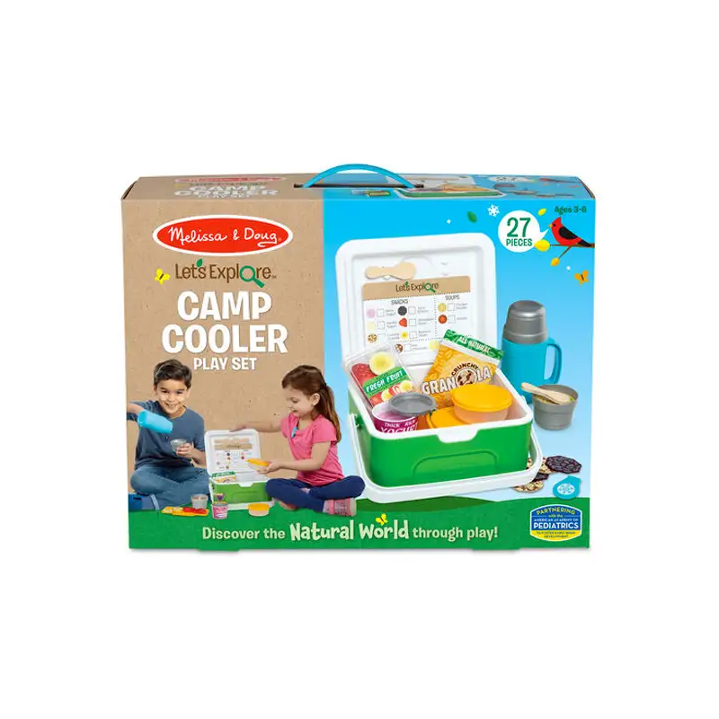 Melissa & Doug Lets Explore 30800 Set De Juego Camp Cooler
