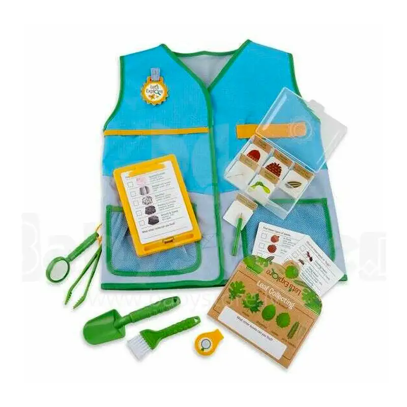 MELISSA & DOUG Lets Explore 30805 Juego de Chaleco Naturalista