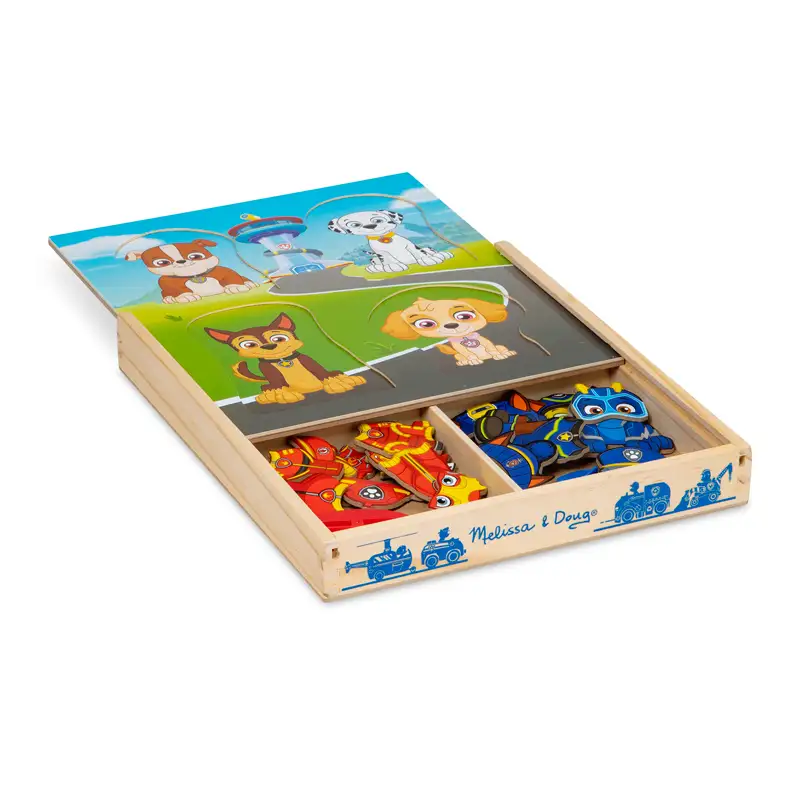 Melissa & Doug Desarrollo Psicomotriz 33267 Juego De Madera Paw Patrol Magneticas