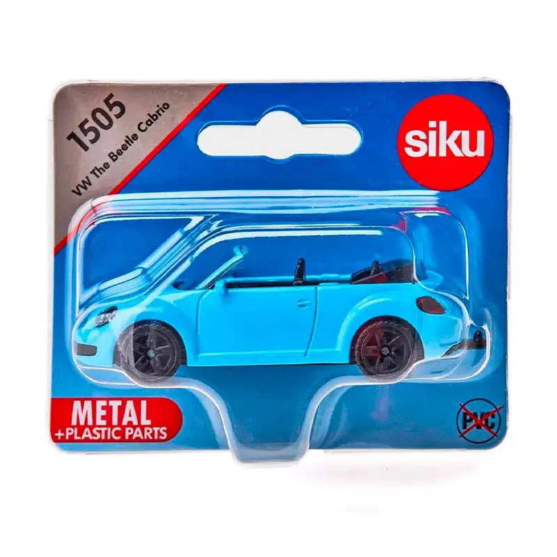 Siku Blister 1505 Vw The Beetle Convertible