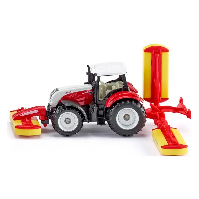 Siku Blister 1672 Steyr With Pottinger Mower Combination