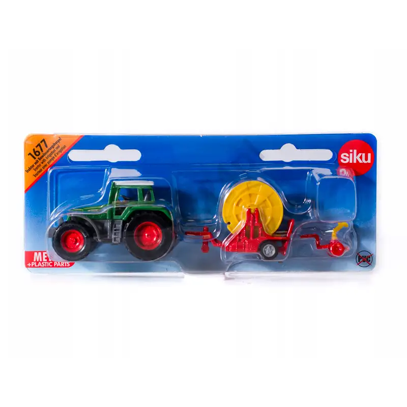 Siku Blister 1677 Tractor With Irrigation Reel