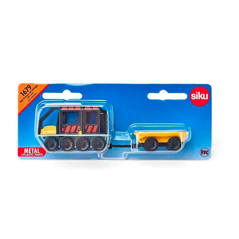 SIKU Blister 1679 Argo Avenger With Trailer