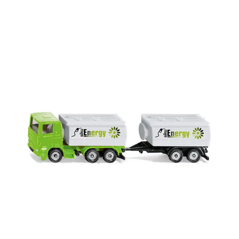 Siku Blister S1690 Truck With Tank Truck Superstructure And Trailer