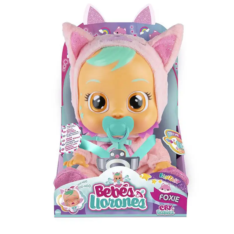 Boing Toys Cry Babies Fantasy 81345 Bebe Llorona Foxie