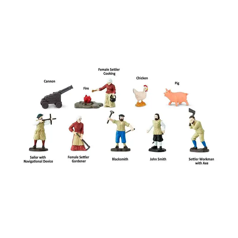 SAFARI Toobs 680204 Jamestown Settlers