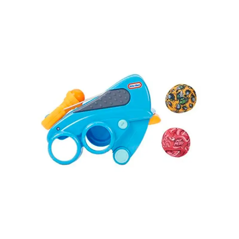 LITTLE TIKES Exterior 656231 Mi primer Mighty Blasters Lanzador de honda con 2 Capsulas