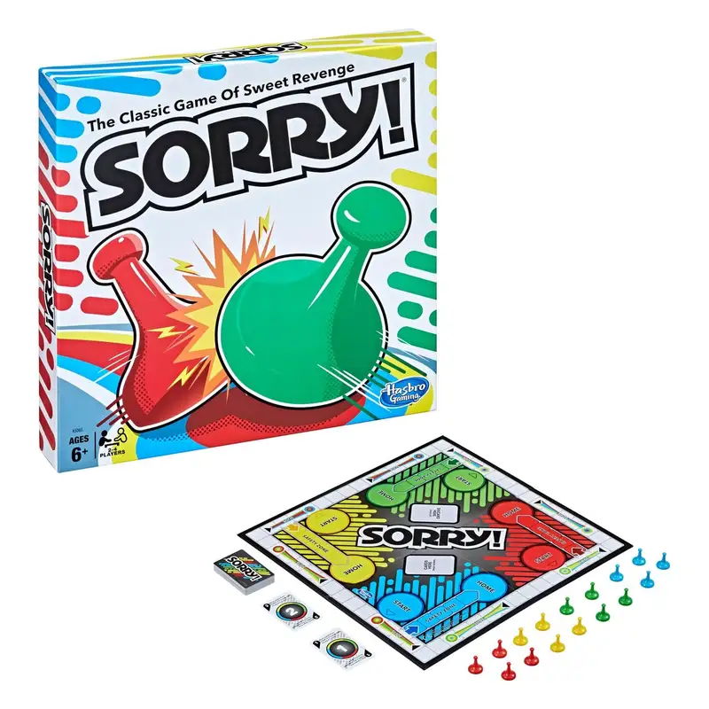 HASBRO Gaming A5065 Juego de Mesa Sorry
