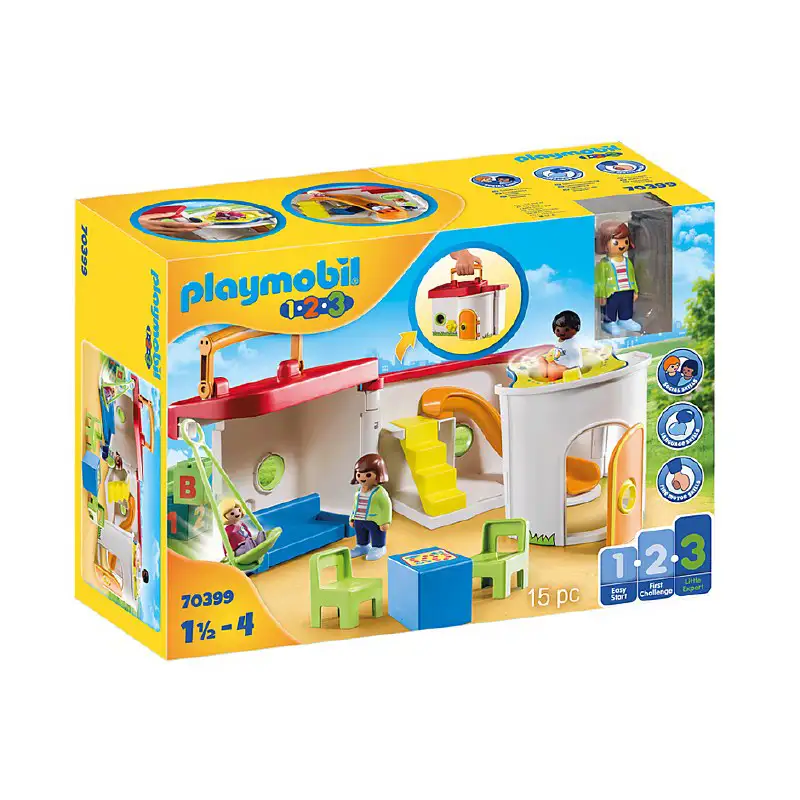 Playmobil 1.2.3. 70399 Mi Preescolar Take Along