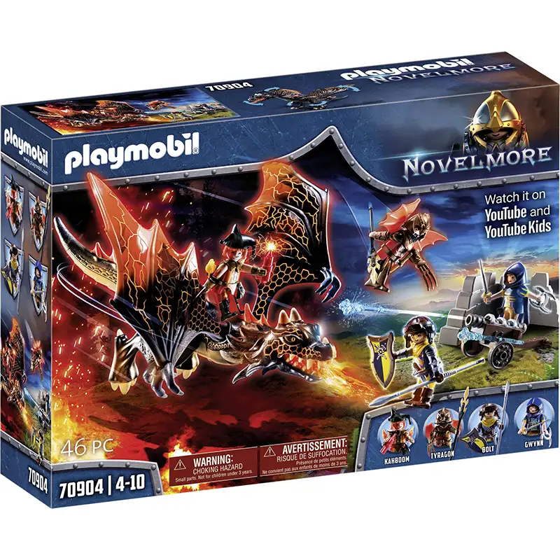 Playmobil Novelmore 70904 Ataque Del Dragon