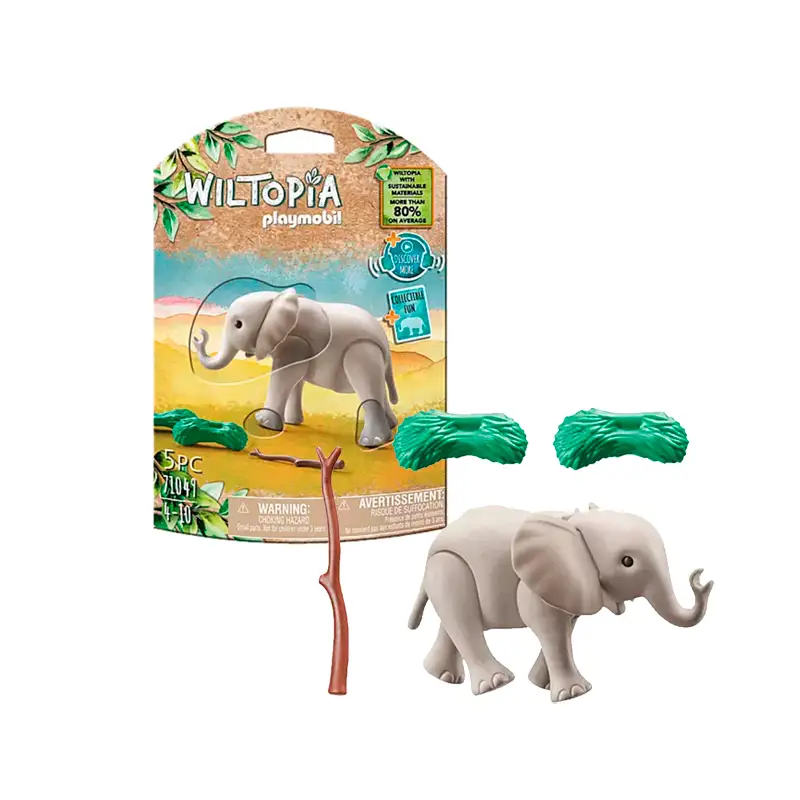 Playmobil Wonderful Planet 71049 Figura De Elefante Bebe