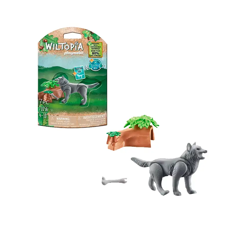 PLAYMOBIL Wonderful Planet 71056 Figura de Lobo