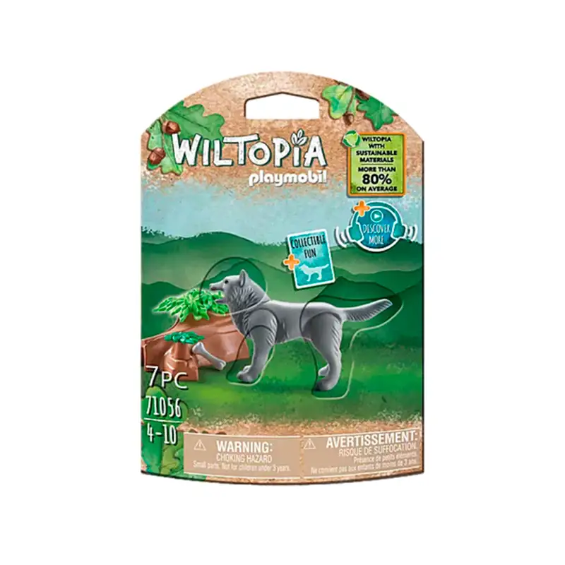 PLAYMOBIL Wonderful Planet 71056 Figura de Lobo