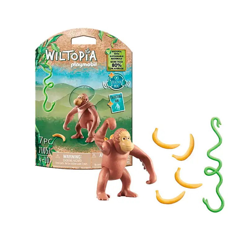 PLAYMOBIL Wonderful Planet 71057 Figura de Orangutan