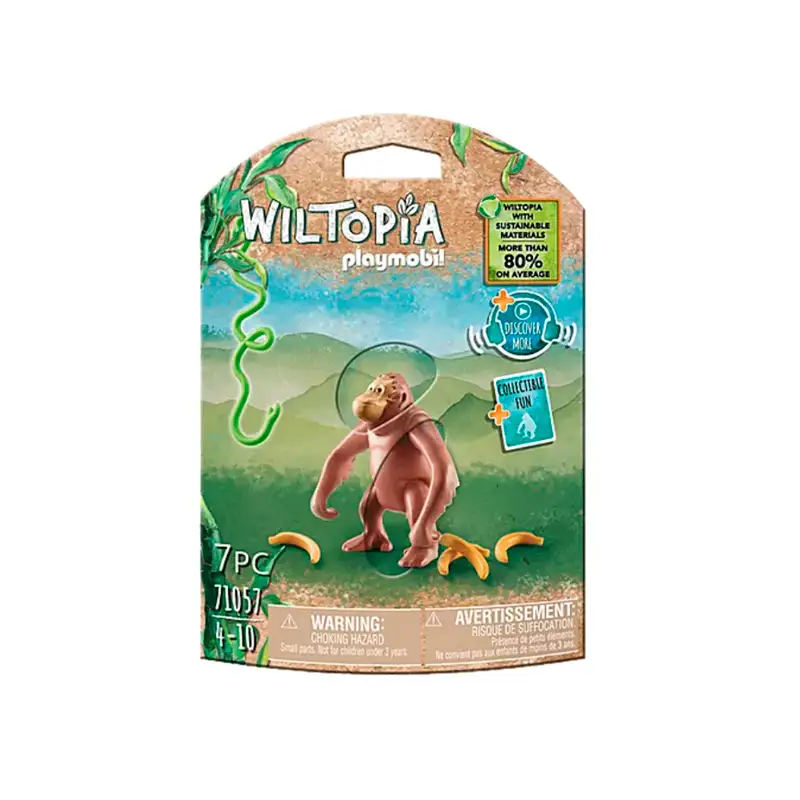 PLAYMOBIL Wonderful Planet 71057 Figura de Orangutan