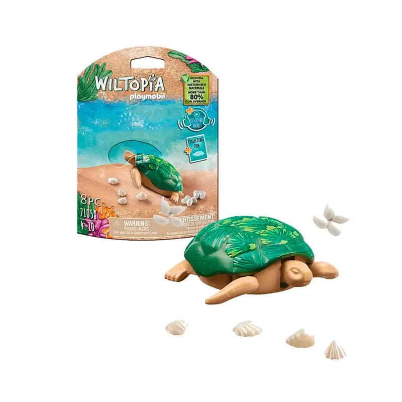PLAYMOBIL Wonderful Planet 71058 Figura de Tortuga Gigante