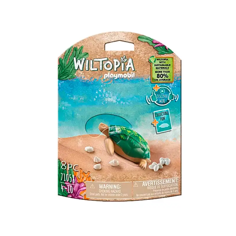 PLAYMOBIL Wonderful Planet 71058 Figura de Tortuga Gigante
