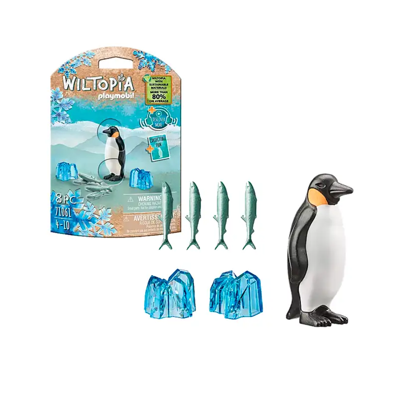 PLAYMOBIL Wonderful Planet 71061 Figura de Pinguino