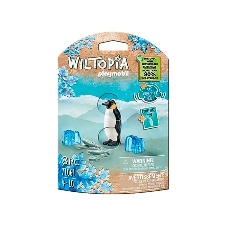 PLAYMOBIL Wonderful Planet 71061 Figura de Pinguino