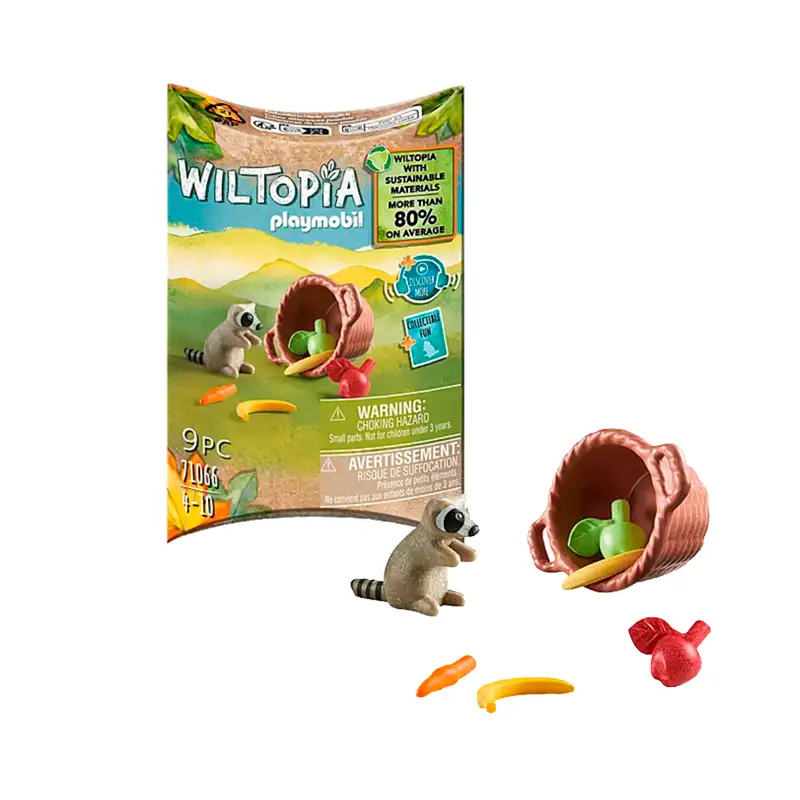 Playmobil Wonderful Planet 71066 Figura De Mapache