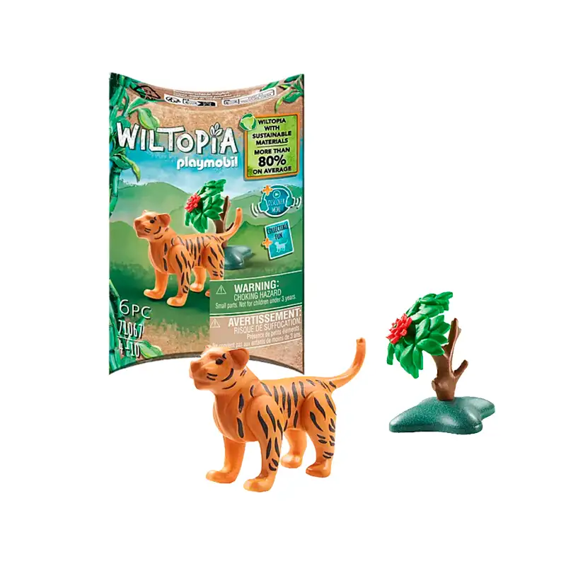 PLAYMOBIL Wonderful Planet 71067 Figura de Tigre Bebe