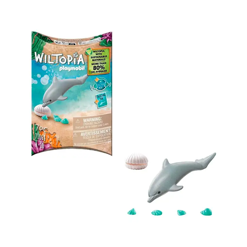Playmobil Wonderful Planet 71068 Figura De Delfin Bebe