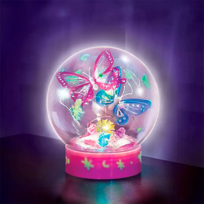 Creativity For Kids 62120000 Kit De Artesania Mariposas Y Luces Led